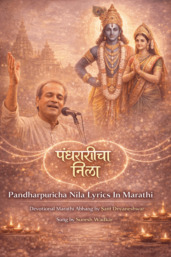 Pandharpuricha Nila Lyrics In Marathi